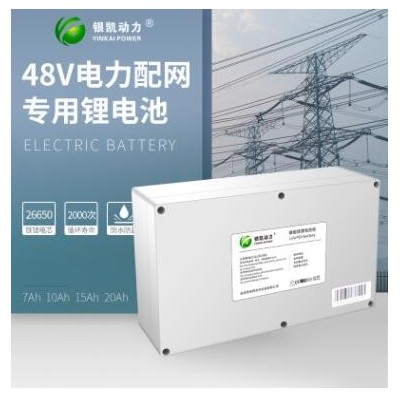 定制国家电网磷酸铁锂电池48V7AH 5G通信基站电池RS485通讯电池