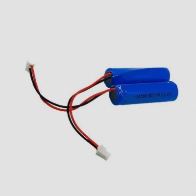 圆柱型 锂电池组合 3.7V 2000mAh 小风扇 出线 端子 保护板 18650